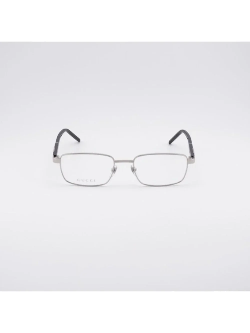Gucci GG1801O 001 Eyeglasses Silver 54mm Rectangle Frame